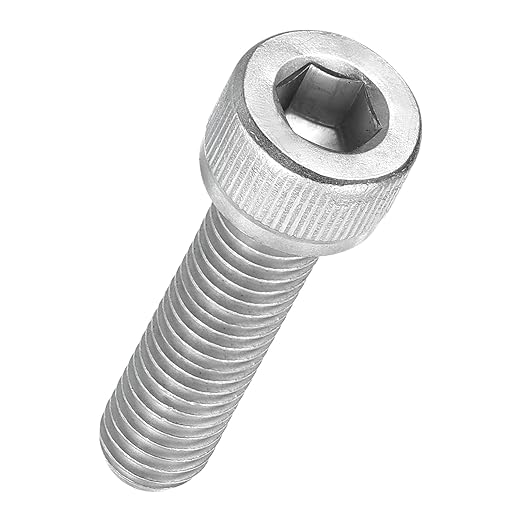 Kozelo 20pcs Socket Head Cap Screws - [M8-1.25 x 30mm] 304 Stainless Steel Allen Socket Drive for Electrical Motor 3D Printing Fan Engine Replacement Use, Silver