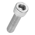 Kozelo 25pcs Socket Head Cap Screws - [M8-1.25 x 30mm] 304 Stainless Steel Allen Socket Drive for Electrical Motor 3D Printing Fan Engine Replacement Use, Silver