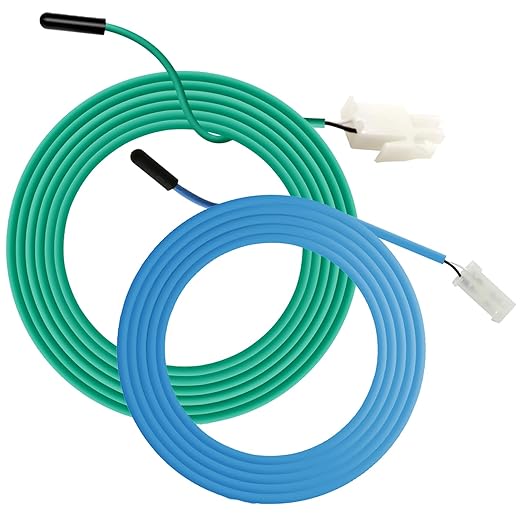 Blue Coil Temperature Sensor 334-60406-02 337-60406-02 Green Cabinet Temperature Sensor 334-60405-02 337-60405-02 74" (Blue and Green 1 of Each)