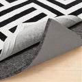 GORILLA GRIP Felt and Natural Rubber Stay in Place Slip Resistant Rug Pad, 1/4in Thick, 2x10 FT Protective Padding Under Area Rugs, Cushioned Gripper Pads, Carpet Runners, Hardwood Floors Protection