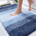 OLANLY Bathroom Rugs Mat 36x24, Extra Soft Absorbent Microfiber Bath Rugs by OLANLY