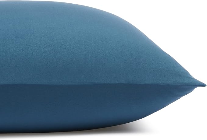 Amazon Basics Lightweight Super Soft Easy Care Wrinkle Free Microfiber 3 Piece Bed Sheet Set with 14-Inch Deep Pockets, Twin, Dark Teal, Solid, Kids, Men & Women Bedding (Pack of 4)