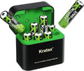 Kratax 3700mWh AA Rechargeable Lithium Batteries with Charger, 8 Pack high Capacity Double A li-ion Batteries 1.5v, Long Lasting, Charging Storage Box with AA Lithium Battery Rechargeable