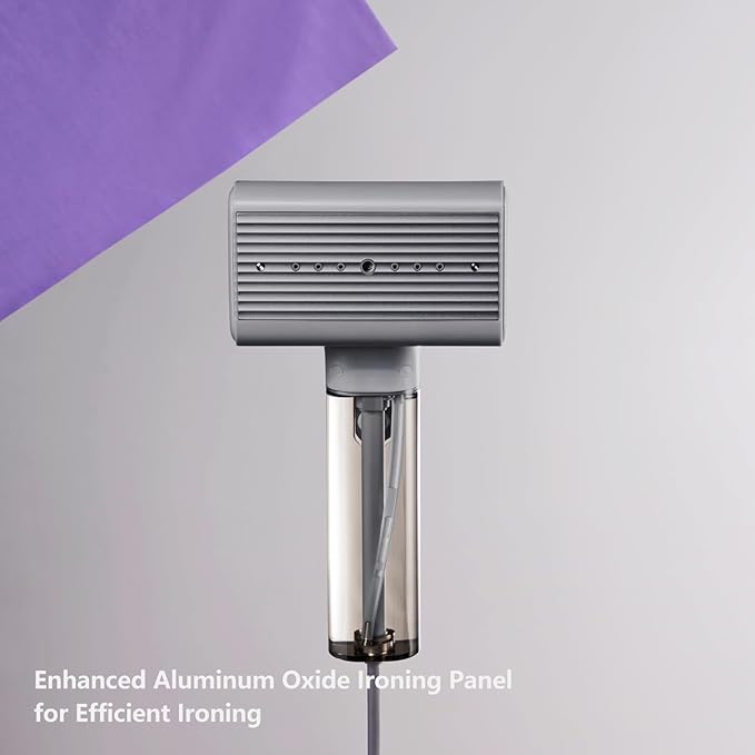 G10 Pro Steamer for Clothes, Global Voltage Adaptation Handheld Garment Steamer, Dual Steam Modes,1200W Mini Steam Iron for Travel and Home (110-240V Cool Gray)