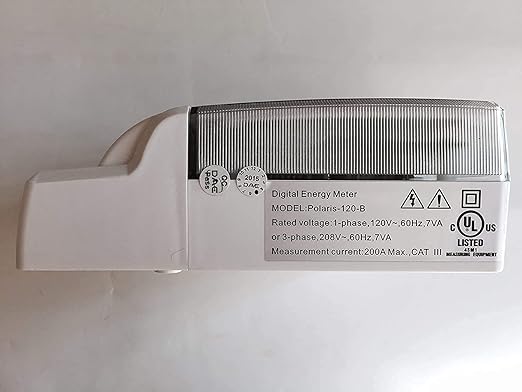 DAE P103-400 KIT, UL Listed, kWh Smart Submeter, 1P3W(2 hot Wire,1 Neutral) 400A, 120/240V, 2 Split CTs (Inner Dia. 1.38 in)