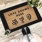EARTHALL Washable Entryway Rug, Non Slip Doormat, 2x3 Ft, Black Heather - Image 5