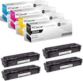 CS Replacement Toner Cartridge Compatible with HP 202A CF500A Black CF501A Cyan CF503A Magenta CF502A Yellow Pro MFP M281fdw M254dw M281dw M254dn M254nw M281fdn M281cdw M280nw M281 4 Color Set
