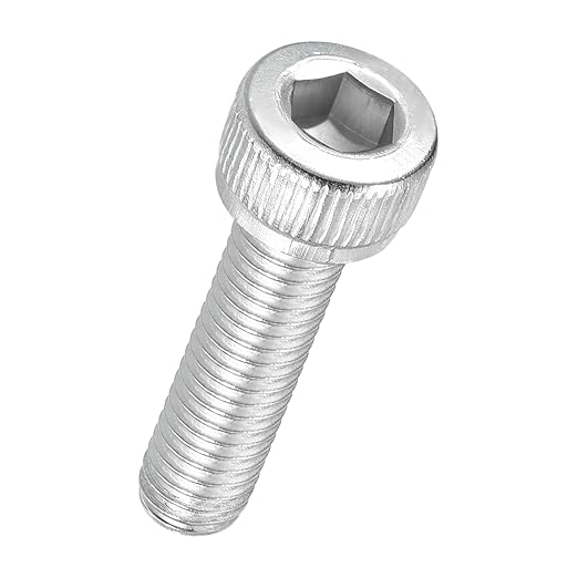 Kozelo 30pcs Socket Head Cap Screws - [M5-0.8 x 20mm] 304 Stainless Steel Allen Socket Drive for Electrical Motor 3D Printing Fan Engine Replacement Use, Silver