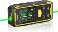 IKOVWUK Dual Laser Measuring Tool, 393FT/120M Bilateral Laser Distance Meter 6 Unit Switching, Rechargeable Digital Laser Measure with Backlit LCD Display, Angle Sensor, Multiple Measure Mode