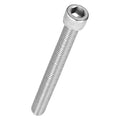 Kozelo 2pcs Socket Head Cap Screws - [M12-1.75 x 140mm] 304 Stainless Steel Allen Socket Drive for Electrical Motor 3D Printing Fan Engine Replacement Use, Silver