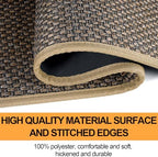 SUMLANS Kitchen Mat for Floor, Washable Non Slip Rug, Brown - Image 3