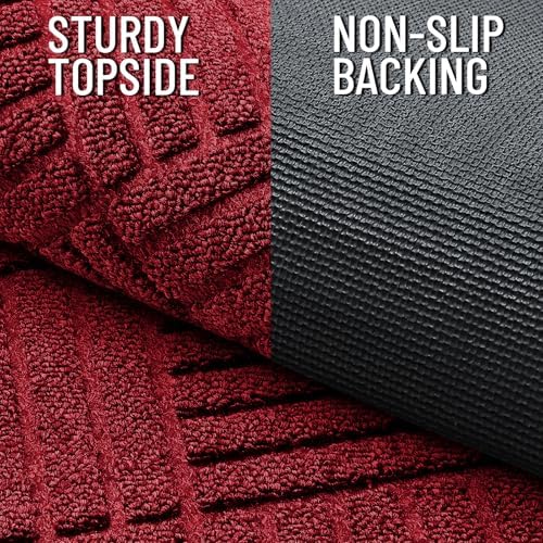 OLANLY Front Door Mat Outside Entrance 47x23, Waterproof Heavy-Duty Doormat - Image 4