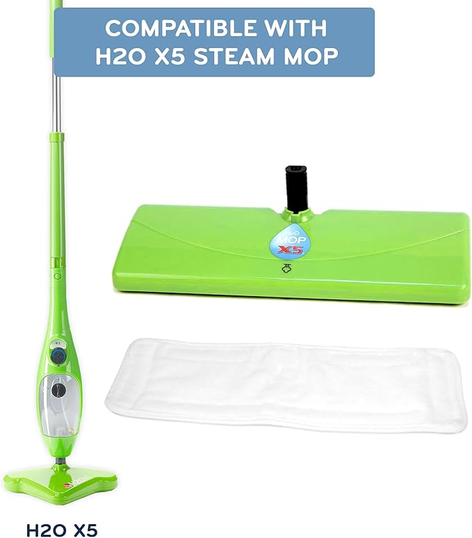 H2O MOP® X5 Accessories (H2O X5 Extra Large Mop Head Plus Pad)