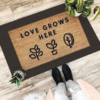 EARTHALL Washable Entryway Rug, Non Slip Doormat, 2x3 Ft, Taupe/Coffee - Image 6