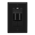 LIDER Humidity Sensor Switch and Motion Sensor Light Switch, PIR Sensor, Humidity Detection, Occupancy/Vacancy, No Neutral Required, ¼ HP, 1-Pole, UL Listed, Black, Wall Plate Included