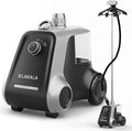 LAKALA Garment Steamer for Clothes, 30-Second Instant Heat-Up, 2.5L Water Tanks, with Pant Clips & Dual Hanger, Powerful Handheld, 4-Stage Adjustable Height, Standing Floor Steamer Wrinkle Remover