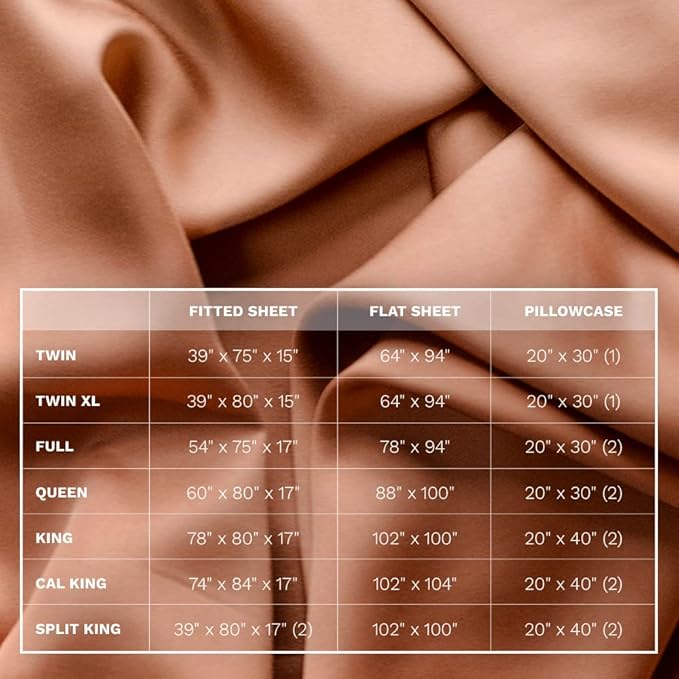 LUXOME 100% Rayon (Viscose) from Bamboo Pillowcase Set (King) | 400 Thread Count | Moisture-Wicking | Envelope Closure | Terracotta