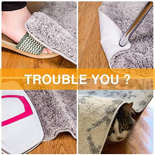 Home Techpro Vacuum Tech Rug Pad Gripper for Hardwood Floors No Damage Tape - Image 3