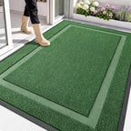 OLANLY Front Door Mat Outside 71x47, All-Season Heavy-Duty Rubber Doormat by OLANLY