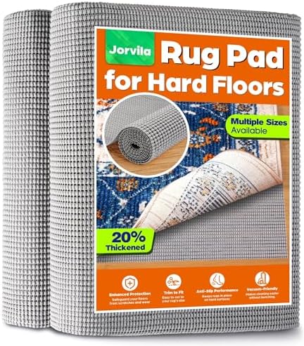 Jorvila Non-Slip Rug Pad Gripper 2x8 Ft by Unknown