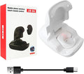 HEKUTU Social Media Scrolling Ring Remote - Hands-Free Controller for T-ikT-ok Yout-ube IG - White