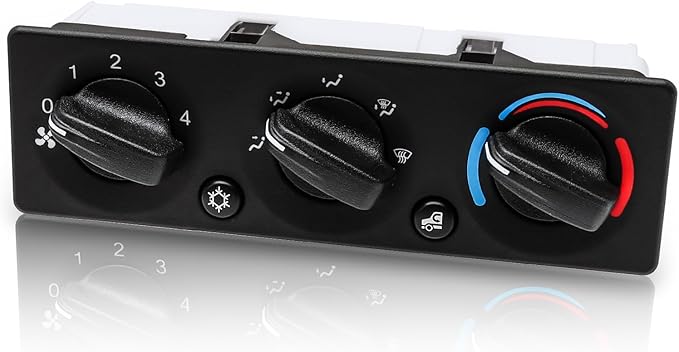Q21-6119 AC Climate Control Module Compatible with Peterbilt 220 337 348 367 389 520 Trucks A/C Heater Control Panel Switch, Q216119 Air Conditioning Temperature Control Head Unit