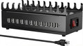 300W Charging Station for Multiple Devices, 22-Port Charger Stations for iPad, Laptops, iPhone, Android Cell Phone, Tablet, Organizer Charging Dock Ideal for Home Office Commercial Use