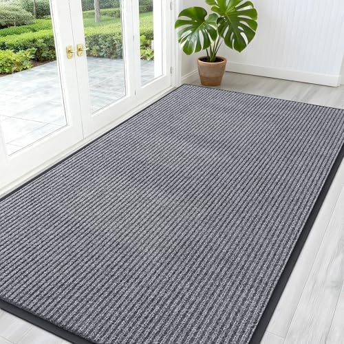 OLANLY Front Door Mat 59x30, Waterproof Heavy-Duty Indoor Outdoor Doormat by OLANLY