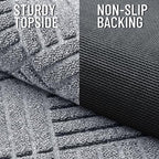 OLANLY Front Door Mat Outside Entrance 47x32, Waterproof Heavy-Duty Doormat - Image 4