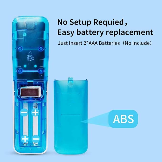 LUNOAOA Upgrade Glowing Remote Control Replacement No Setup for Dyson Pure Hot+Cool Fan Purifying Heater HP00 HP01 with Magnetic(Part NO.967197-13)