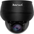 JideTech 10X Hybrid Zoom 4K 8MP Outdoor PTZ IP PoE Dome Camera Indoor, Auto Tracking, Human/Vehicle Detection,Pan Tilt Security Camera with 65ft IR Night Vision, 24/7 Recording, IP66, for Onvif NVR