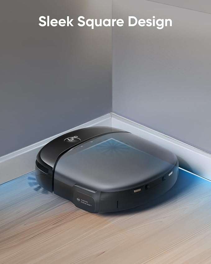 eufy S1 with All-in-One Station, HydroJet System with Roller Mop, Robot Vacuum and Mop Combo, Incredible Suction, Obstacle Avoidance, Multi-Level Mapping, Mop Auto-Retraction, Perfect for Pet Hair