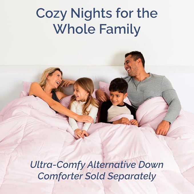 Full XL Bed Sheet Set - 4 Piece Extra Long Extended Full XL Sheets - Ultra Soft, Breathable & Cooling - Fits 8" to 16" Mattress with Deep Pockets - 54" x 80" - Wrinkle & Fade Resistant - Lavender Pink