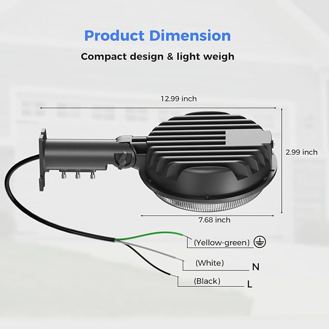 AIKVSXER LED Barn Lights 160W 24000LM Yard Area Light Dusk to Dawn Outdoor Lighting 6500K Security Flood Light IP66 Waterproof for Garden Garages Street Warehouse Farmhouse 12 Pack