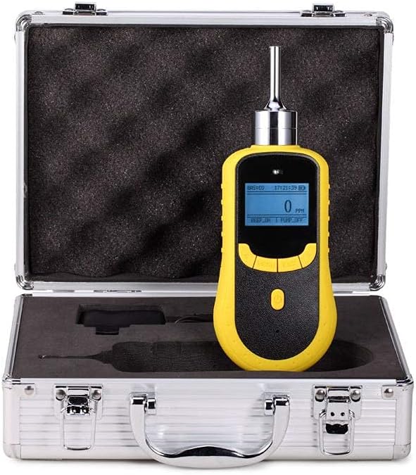 ATO Portable Hydrogen Gas Leak Detector 0 to 500 ppm, H2 Gas Monitor with Sound and Light Alarm