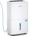 Waykar 150 Pints 2025 Energy Star Dehumidifier with Pump for Spaces up to 7,000 Sq. Ft at Commercial and Industrial Large Room, Warehouse, Home, Basement, with Drain Hose, Auto Defrost, Self-Drying