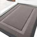 OLANLY Front Door Mat Outside 33x21, All-Season Heavy-Duty Rubber Doormat by OLANLY