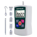 GOYOJO Digital Force Gauge High-Precision Push-Pull Meter for Tension & Compression Testing Units (N, kg, lb, oz) Real-Time/Peak/First Peak Modes Ideal for Quality Control & Material Testing (30N)