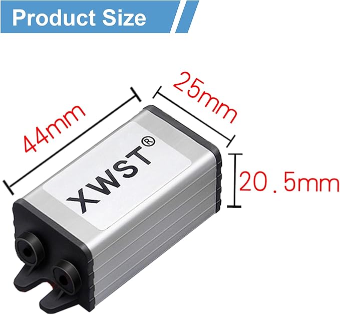 DC to DC 24V to 12V Step Down Voltage 12Volts Regulator Buck Converter Output 1A 12W Power Converter Module (1A)
