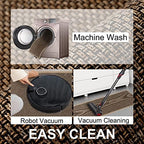 SUMLANS Kitchen Mats Set of 2 PCS for Floor, Washable Non Slip Rugs, Brown - Image 6
