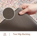 Collive Kitchen Rugs Sets of 2 Non Slip, Blush Anti Fatigue Kitchen Mats - Image 4