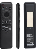 BN59-01455A Voice Solar Remote Control Replacement for Samsung Smart TV Remote Control - with Bluetooth and C-Type Charging, for Samsung NEO QLED, Crystal UHD, OLED 4K TV - Black
