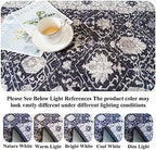 Hallway 2x8 Washable Runner Rug: Oriental Stain Resistant Kitchen Entryway Rugs Farmhouse Ultra Soft Bathroom Bedroom Print Floor Mat Thin Non Slip Indoor Carpet for Living Room Laudry(2x8,Black) - Image 3