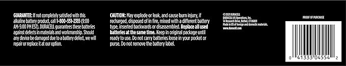 Duracell Coppertop C Batteries, 10 Count (Pack of 1), C Battery with Long-lasting Power, All-Purpose Alkaline Battery for Household and Office Devices
