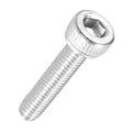 Kozelo 50pcs Socket Head Cap Screws - [M3-0.5 x 14mm] 304 Stainless Steel Allen Socket Drive for Electrical Motor 3D Printing Fan Engine Replacement Use, Silver