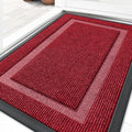 OLANLY Front Door Mat Outside 29.5x17, All-Season Heavy-Duty Rubber Doormat by OLANLY