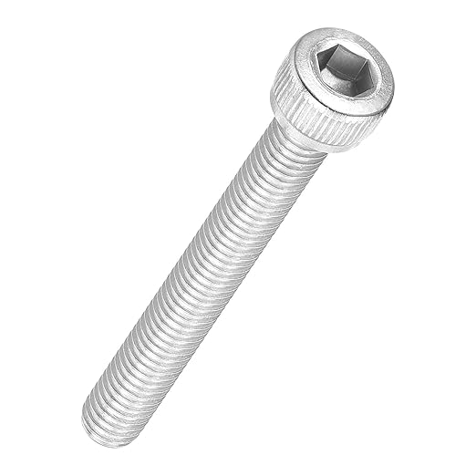 Kozelo 50pcs Socket Head Cap Screws - [M5-0.8 x 40mm] 304 Stainless Steel Allen Socket Drive for Electrical Motor 3D Printing Fan Engine Replacement Use, Silver
