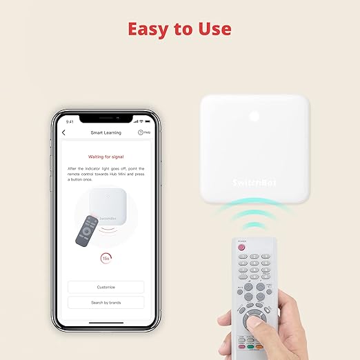 SwitchBot Smart Plug Mini 15A(4 Pack) & SwitchBot Hub Mini Smart Remote