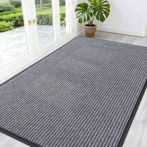 OLANLY Front Door Mat 59x34, Waterproof Heavy-Duty Indoor Outdoor Doormat by OLANLY