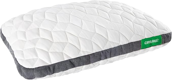 Cariloha Universal & Adjustable Flex Pillow | White | King | 38"x20" | Viscose Material | Naturally breathable, Hypoallergenic, and Moisture wicking